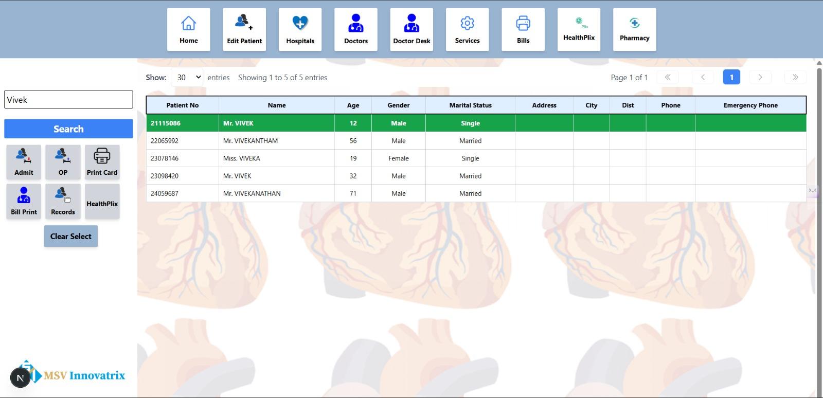 CureCenter preview