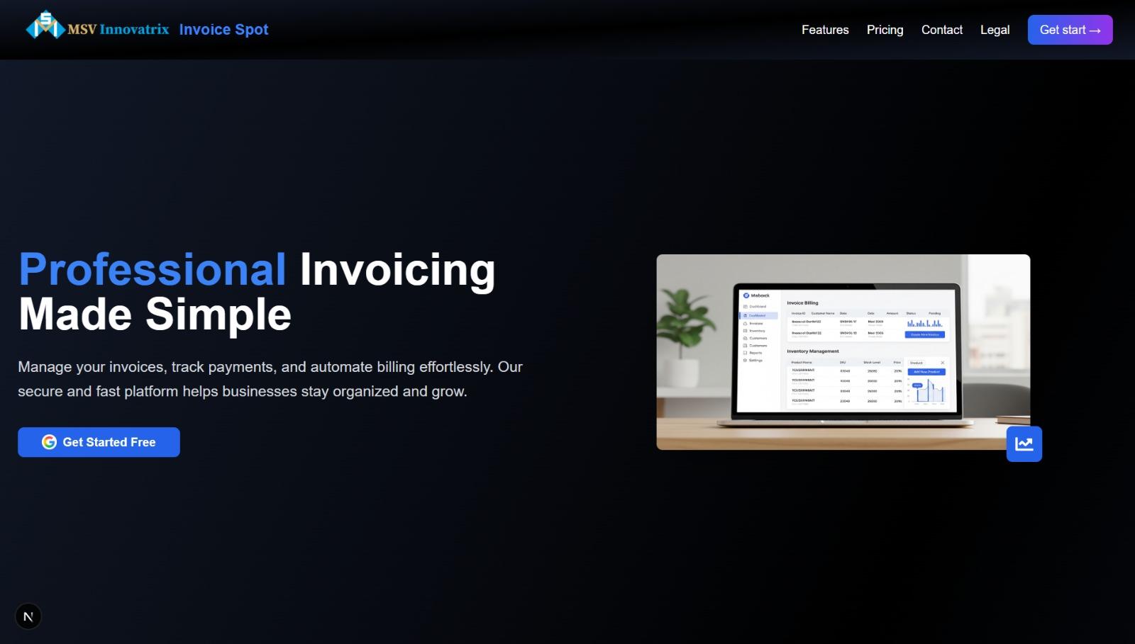 Innvoice Spot preview